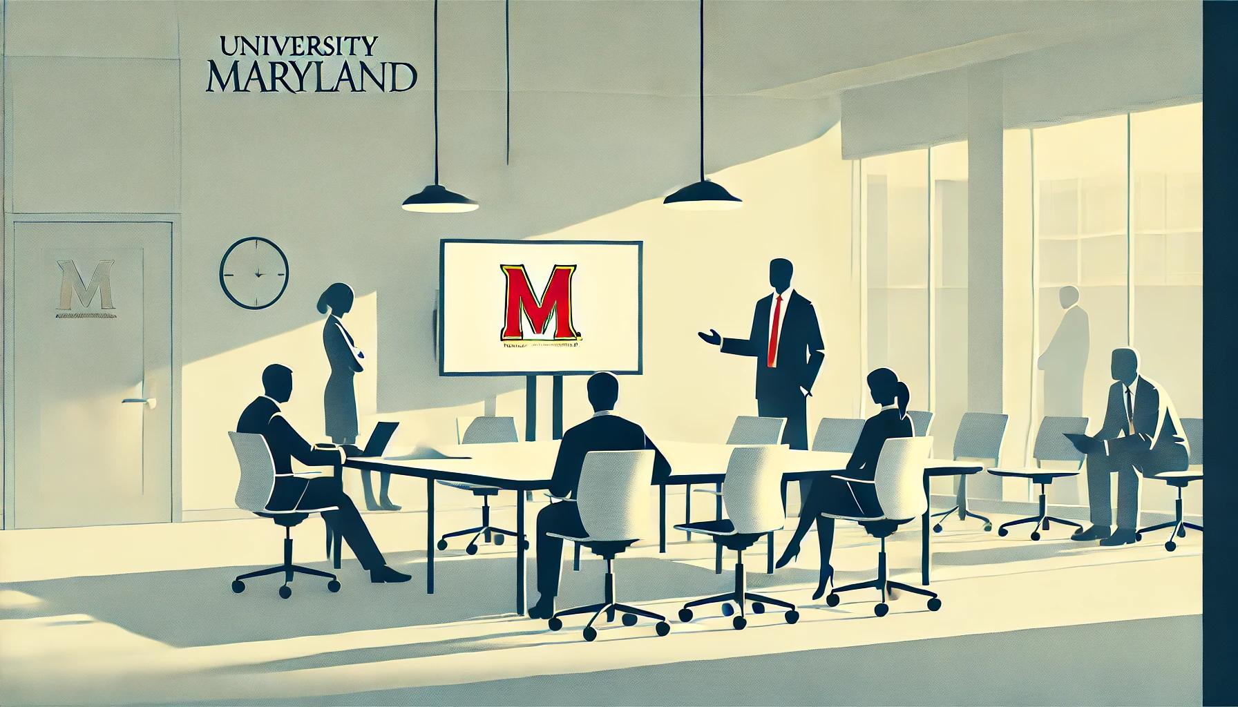 People discussing an issue in a conference room